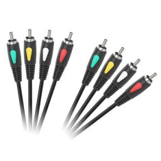Cablu 4rca-4rca 1m eco-line cabletech foto