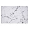 Covoraș de Baie, Marble, Dimensiune 60x40cm, Design Alb cu Marmură, Antiderapant, Oem