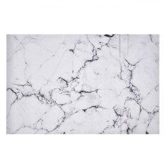 Covoraș de Baie, Marble, Dimensiune 60x40cm, Design Alb cu Marmură, Antiderapant