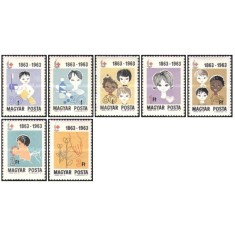 Ungaria 1963 - crucea rosie, serie neuzata