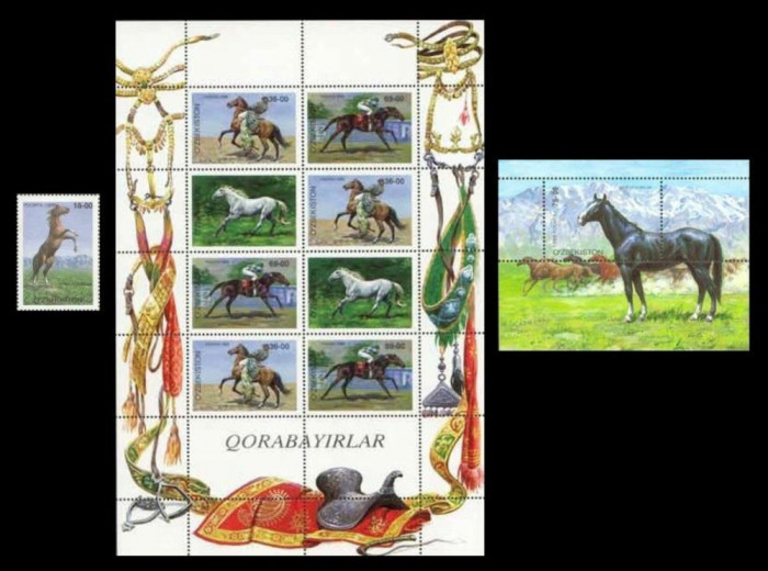 UZBEKISTAN 1999 FAUNA ANIMALE DOMESTICE CAI