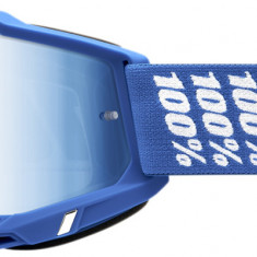 Ochelari cross/atv 100% Accuri Yarger, lentila oglinda, culoare rama albastru Cod Produs: MX_NEW 26013097PE