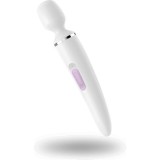 Vibrator Wand-er Woman, Alb/Crom, 34 cm