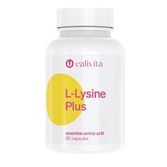 Supliment alimentar pentru Regim Alimentar de tip Vegan, L-Lysine PLUS, 60 capsule - CaliVita