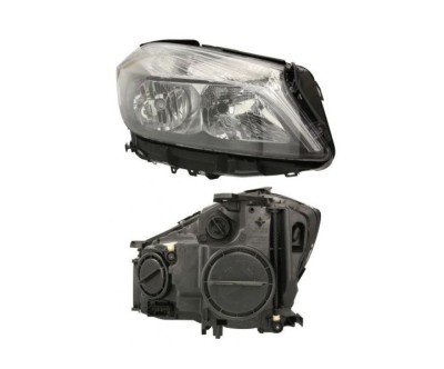 Far MERCEDES Clasa A (W176), 06.2012-08.2018, TYC, fata, partea dreapta, cu lumina de zi;tip bec H15+H7+PY21W; electric; cu motor; foto