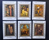 Umm al-Qiwain 1972 Seria "Pictură Religioasă / Arta Sacră - Fecioara cu Pruncul &amp; Maeștri ai Renașterii Obliterat CTO / - A90