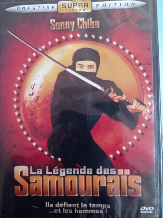 DVD - LA LEGENDE DES SAMOURAIS - sigilat franceza