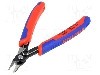 Clesti de precizie, laterali, pentru taiere, 125mm, otel, KNIPEX - 78 41 125