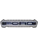Grila radiator negru mat cu contur albastru, leduri portocalii, Ford Ranger T8 2019-2022