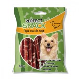 Cumpara ieftin Hrana complementara pentru caini, Perfect Snack, fasii moi de rata, 80 g