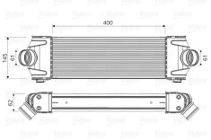VALEO 818550 Intercooler, compresor