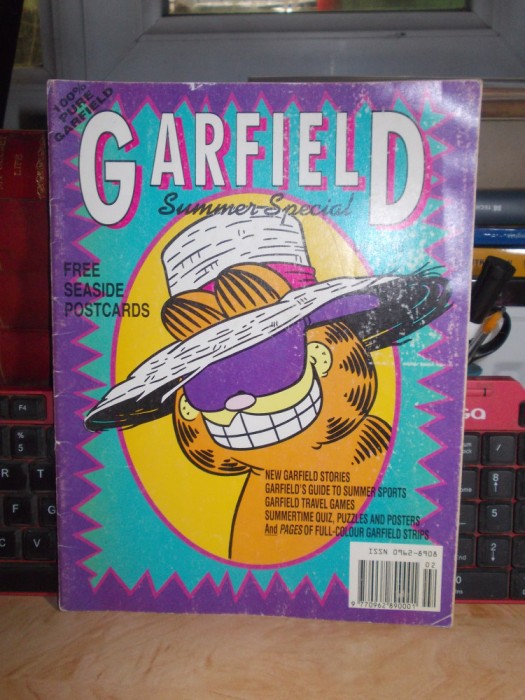 GARFIELD : SUMMER SPECIAL ( REVISTA BD ) , 1992