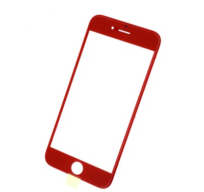Geam sticla iPhone 6s, 4.7 + Rama, Red foto