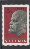 ROMANIA 1970 LP 725 - 100 DE ANI DE LA NASTEREA LUI LENIN MNH, Nestampilat