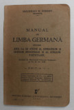MANUAL DE LIMBA GERMANA PENTRU ANUL I-iu DE STUDIU AL GIMNAZIILOR ...de MAXIMILIAN W. SCHROFF , 1941