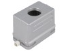 Conector carcasa HDC Amphenol C146 E10, Montare pe cablu, Aluminiu, IP65