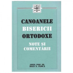 Canoanele Bisericii Ortodoxe - Paperback brosat - Ioan Floca - Sophia
