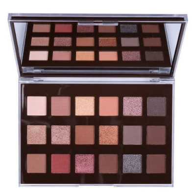 Paleta 18 Farduri Pleoape, Febble, Eye Cheek Essential, Brown foto