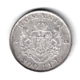 ROMANIA 200 LEI 1942 REGELE MIHAI