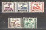 Austria.1955 10 ani Independenta MA.582, Nestampilat