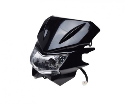 Carena si far, Enduro, culoare negru, AW2355 Cod Produs: MX_NEW AW2355 foto