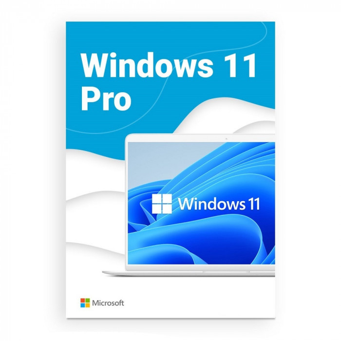 Windows 11 Pro. DVD nou, sigilat cu sticker. Licenta originala, pe viata