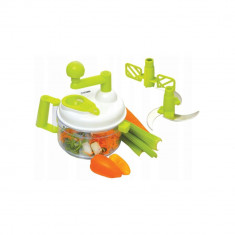 Tocator manual multifunctional, pentru legume si fructe, Kinghoff