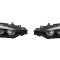 Set faruri tuning BMW 3/3 GT (F30/31/34/35), 01.2012-2015, cu LED indicator; cu daytime running light; D1S; electrical; negru, transparent; TUNING; x