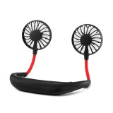 Ventilator Portabil pentru Gat, 3 Viteze si Lumini LED, cu Acumulator Intern si Pastila Aromaterapy, Policarbonat Premium, Rosu, CBD CORAL BEST DEALS