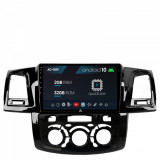 Navigatie Toyota Hilux (2008-2014) Clima Manuala, Android 10, P-Quadcore 2GB RAM + 32GB ROM, 9 Inch - AD-BGP9002+AD-BGRKIT082