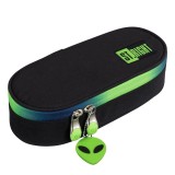 Penar borseta 1 compartiment, 1 extensie, oval, Majewski, Colectia Green Power 2025, PC-01, 20.5x9.5x5 cm