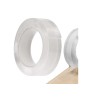 Banda Dubla Adeziva KIK Impermeabila 3m x 30mm, Fixare Universală, Transparenta, Silicon Flexibil