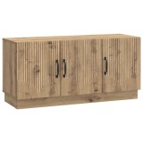vidaXL Cabinet TV Stejar Artizanal 99 x 34,5 x 47 cm Lemn prelucrat 895414