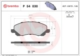 BREMBO P 54 030 PRIME LINE set placute frana,frana disc