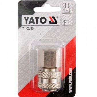 Mufa rapida pentru pistol pneumatic 1/2&quot;, cu filet interior Yato YT-2395, mama