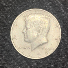 Moneda half dollar 1974