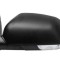 Oglinda exterioara Skoda Octavia 2 (1Z3/1Z5) 06.2004-2008 Partea Stanga Asferica Manuala Prin Cablu Fara Incalzire, cu semnalizare, carcasa neagra