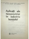 M. Petrican - Aplicatii ale tensometriei in industria lemnului (Editia: 1980)
