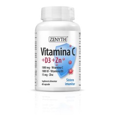 VITAMINA C 1000MG+D3 1000UI+ZN 15MG 60CPS