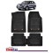 Covorase Auto TeamCar&reg; Tip Tavita Compatibile Renault Koleos I (2008-2016) Negru Material Rezistent
