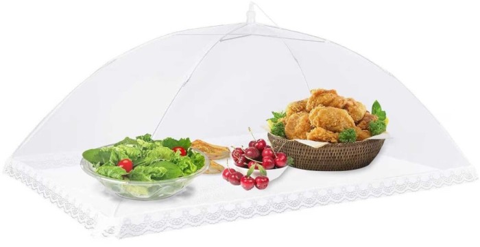 Plasă Protectoare Anti-Muște și Ț&acirc;nțari 100x60 cm &ndash; Ideală pentru Alimente și Bebeluşi