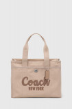 Coach poseta culoarea bej