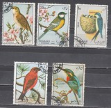A12 S6 3 - Timbre foarte vechi - Sharjah - pasari migratoare, Fauna, Stampilat