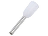 V&acirc;rf tub capăt izolată cupru 0,5mm&sup2; 8mm cositorit crimpat