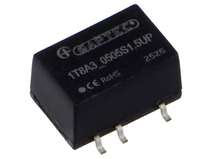 Convertor DC/DC 1W 5V 200mA GAPTEC Electronic