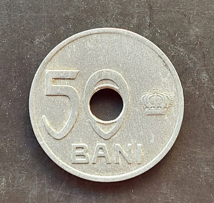 Moneda 50 bani 1921 necuratata