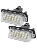 Set Lampi Numar Led Toyota Corolla, Auris, Avensis, Prius, Yaris, Xenon Bright