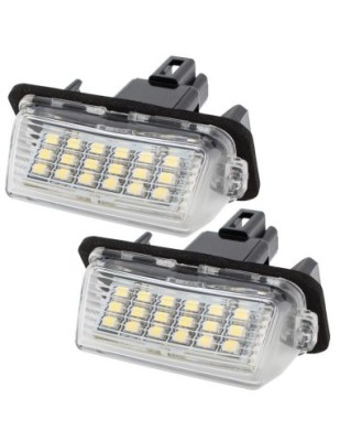 Set Lampi Numar Led Toyota Corolla, Auris, Avensis, Prius, Yaris foto