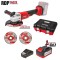 Polizor unghiular cu acumulator RDP-YAG20 125 mm 4 Ah, 2 discuri, Raider 030250