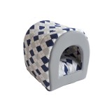 CULCUS TEXTIL PENTRU CAINI SI PISICI TUNEL CU ROMBURI 42x38x38 60005912